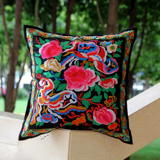 Ethnic Cloth Pillow Living Room Retro Cushion Sofa Office Bedside Pillow Case Cushion Cover