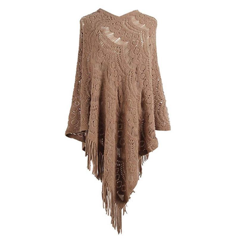 2018 Tassel Winter Knit Tops