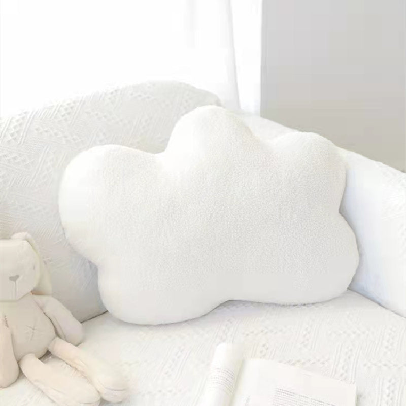 50CM Super Soft Cloud Plush Pillow Stuffed Cloud Shaped Cushion White Cloud Room Chair Room Decor Pillow Seat Cushion Gift