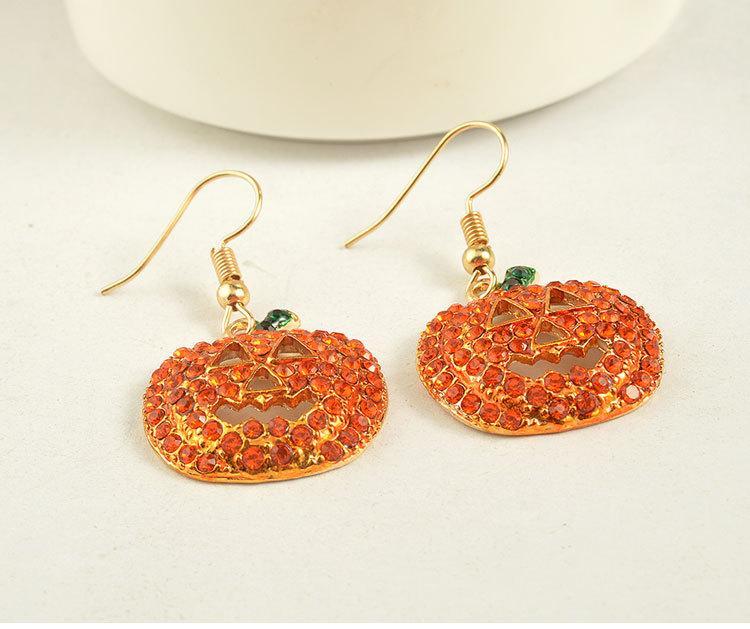 Halloween Pumpkin Earring Accessories