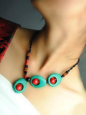 Vintage Handmade Clavicle Necklaces Accessories