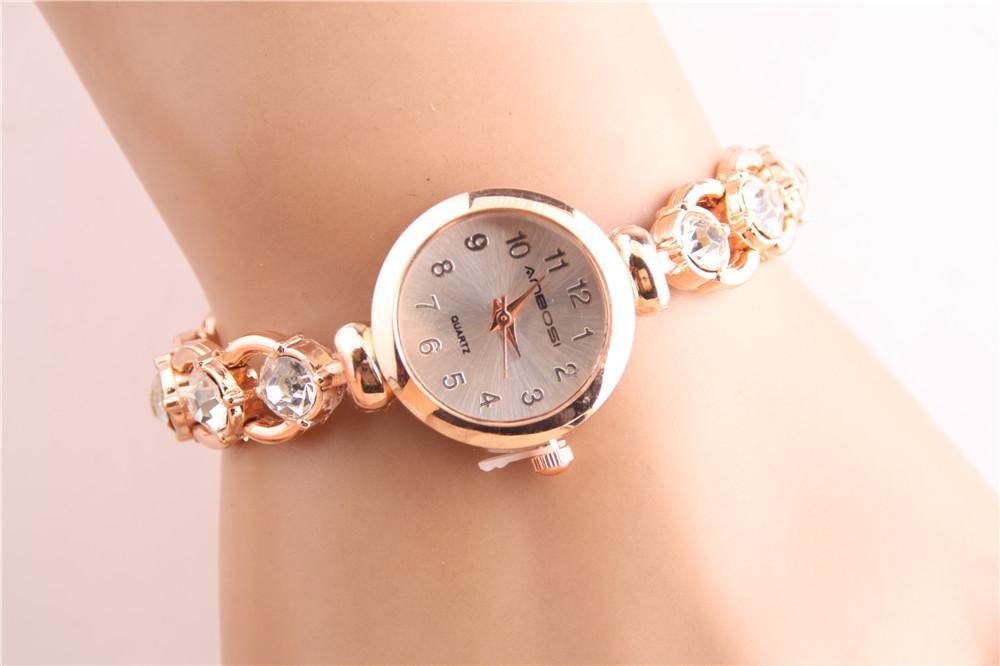 Casual Fashion Bracelet Watch Upscale Hollow Watch