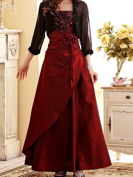 Sexy Spaghetti Strap Backless Evening Gown Maxi Dress