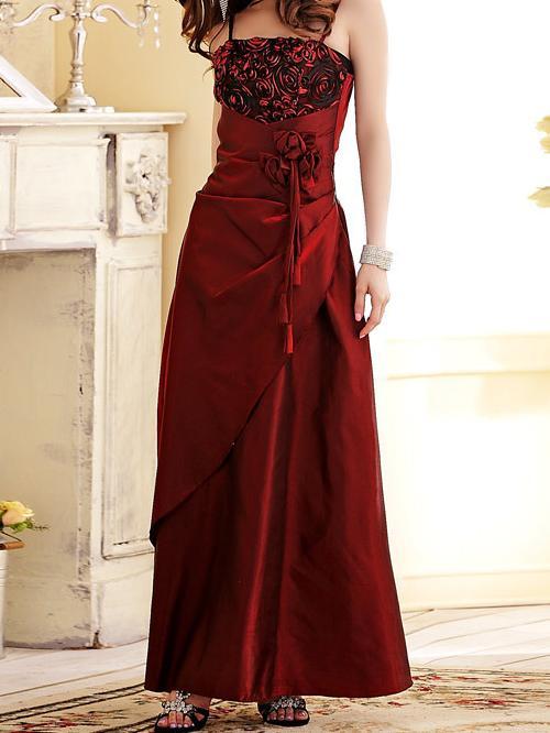 Sexy Spaghetti Strap Backless Evening Gown Maxi Dress