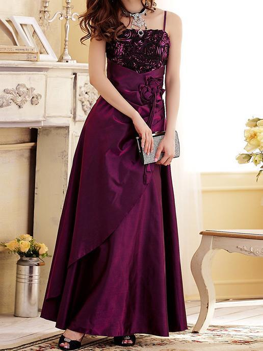 Sexy Spaghetti Strap Backless Evening Gown Maxi Dress