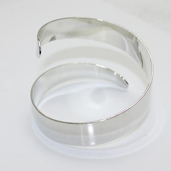 Simple Alloy Punk Exaggerated Arm Ring Bracelet