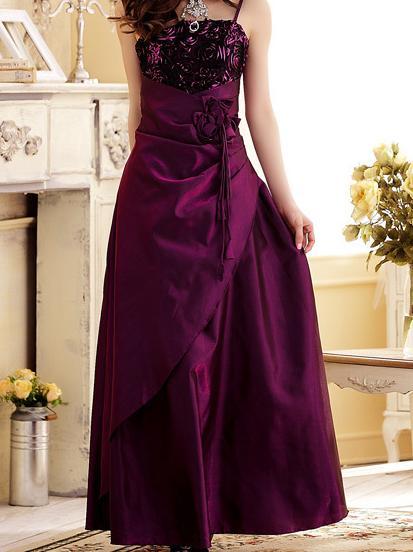 Sexy Spaghetti Strap Backless Evening Gown Maxi Dress