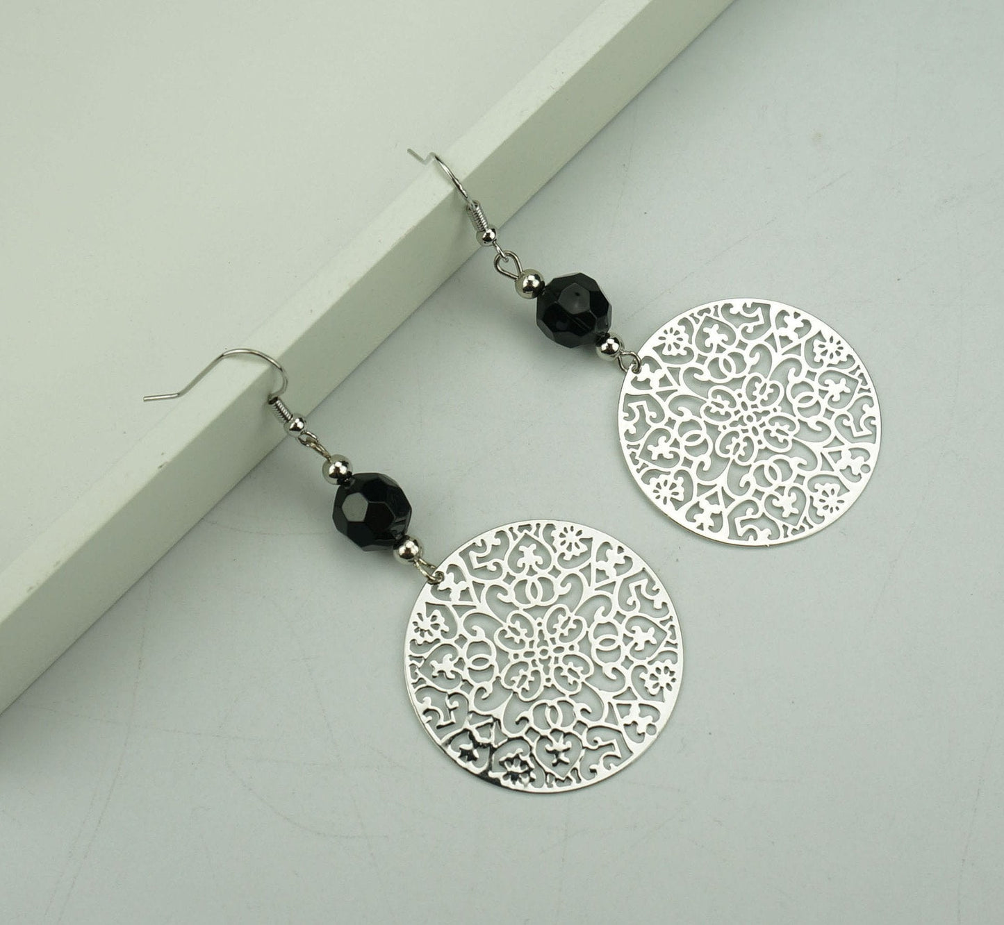 Fashion Hollow Complex Circular Fashion Earrings Earrings Ear Jewelry