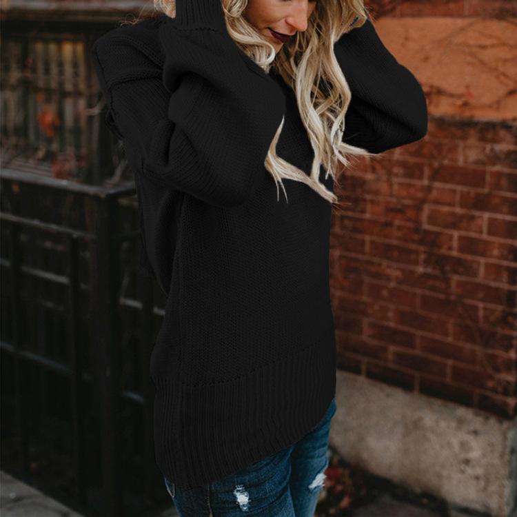 2018 Knit Long Sleeve Bowknot Tops Sweater