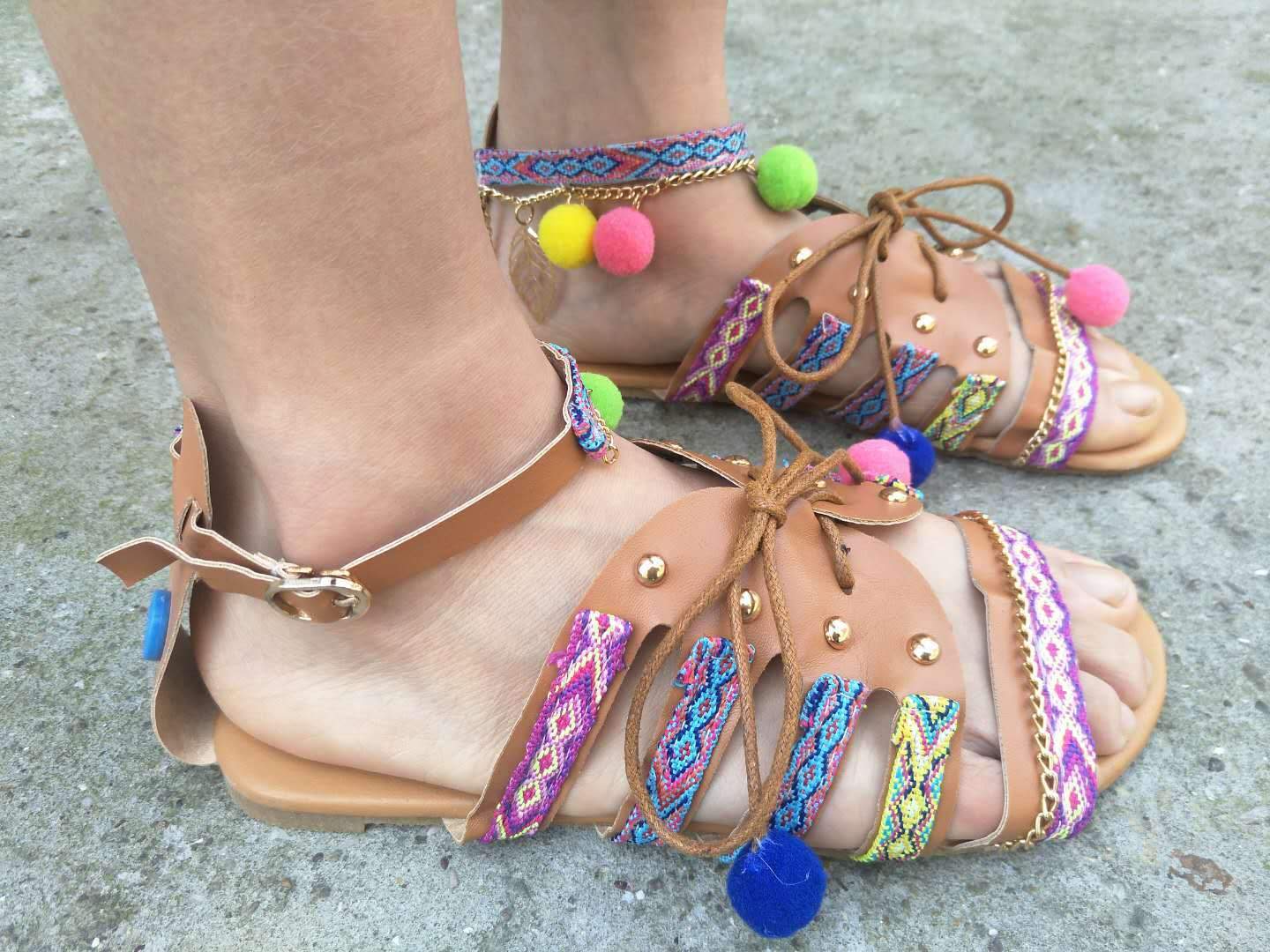 Bohemia Beach Summer Sandals For Women