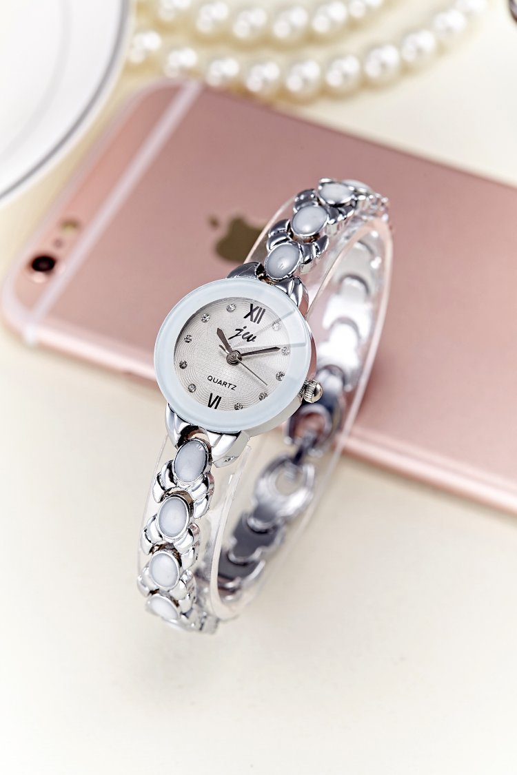 New Korean Women Fashion Casual Steel Band Quartz Watch