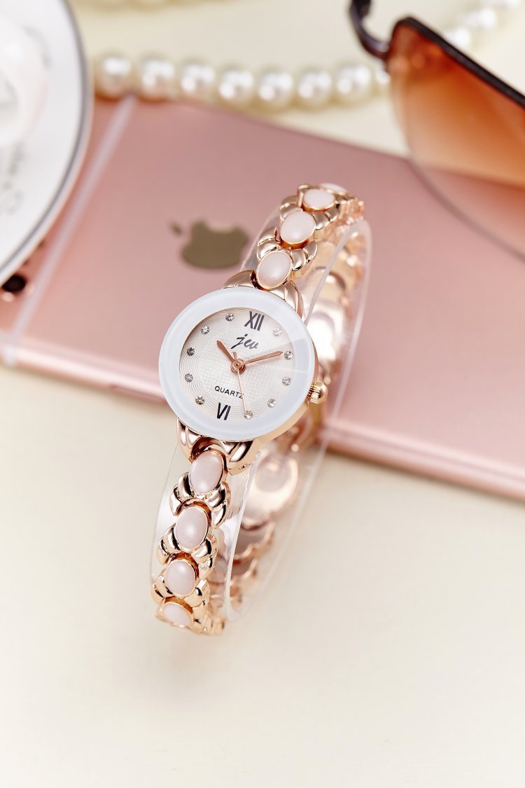 New Korean Women Fashion Casual Steel Band Quartz Watch