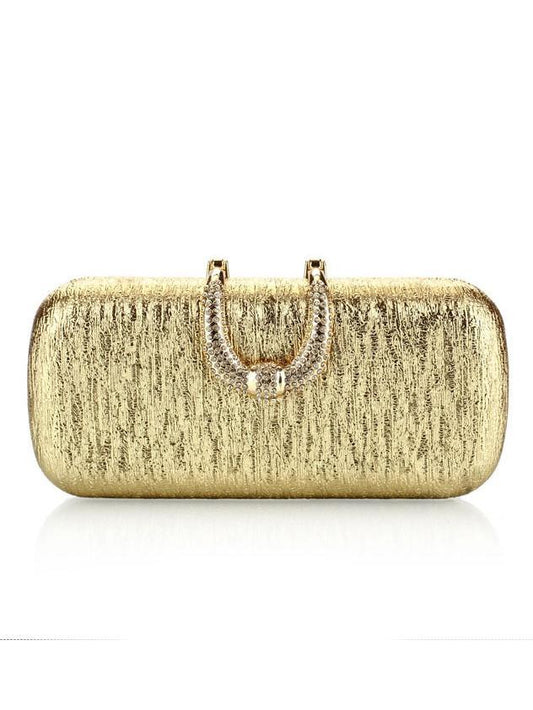 Fashion Gold Diamonds Evening Bag