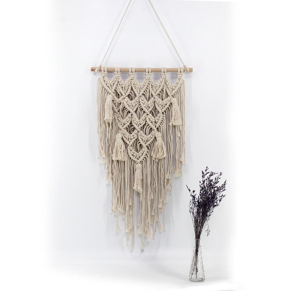 Boho Original Handmade Cotton Thread Living Room Hanging Wall Decoration