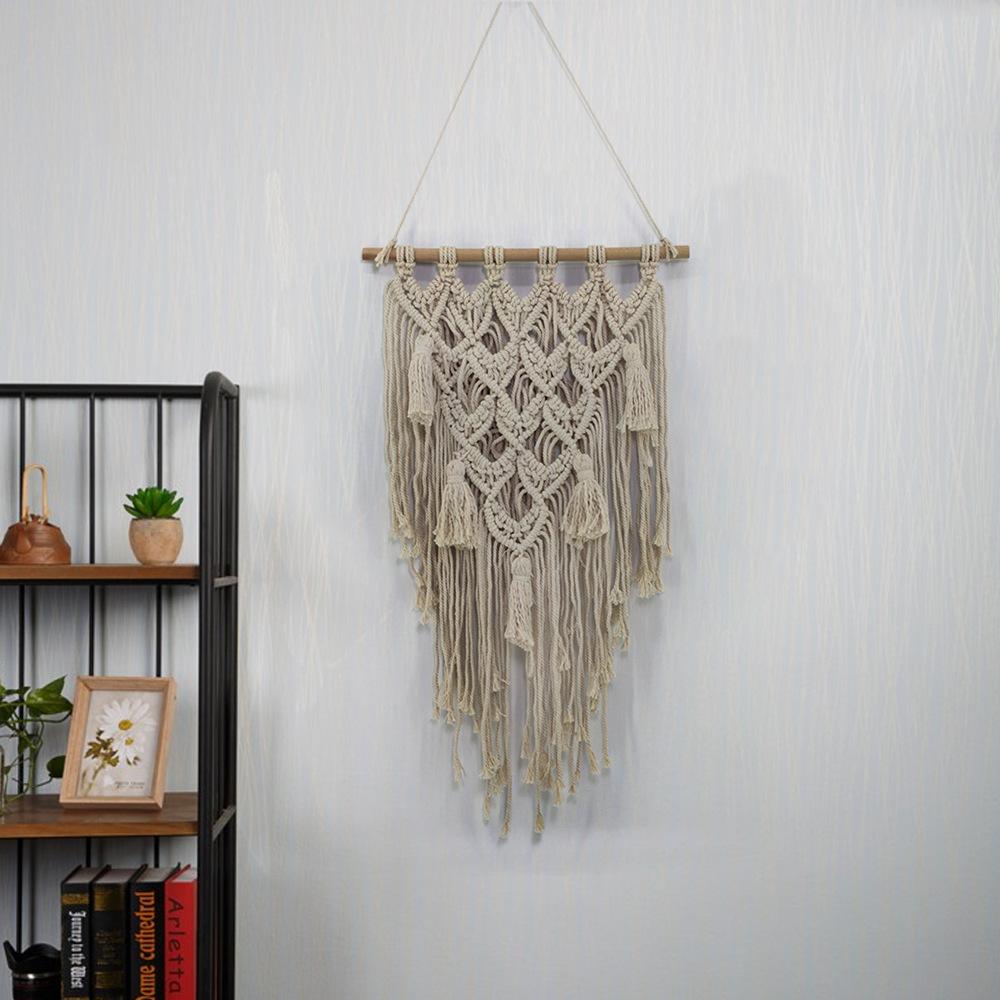 Boho Original Handmade Cotton Thread Living Room Hanging Wall Decoration