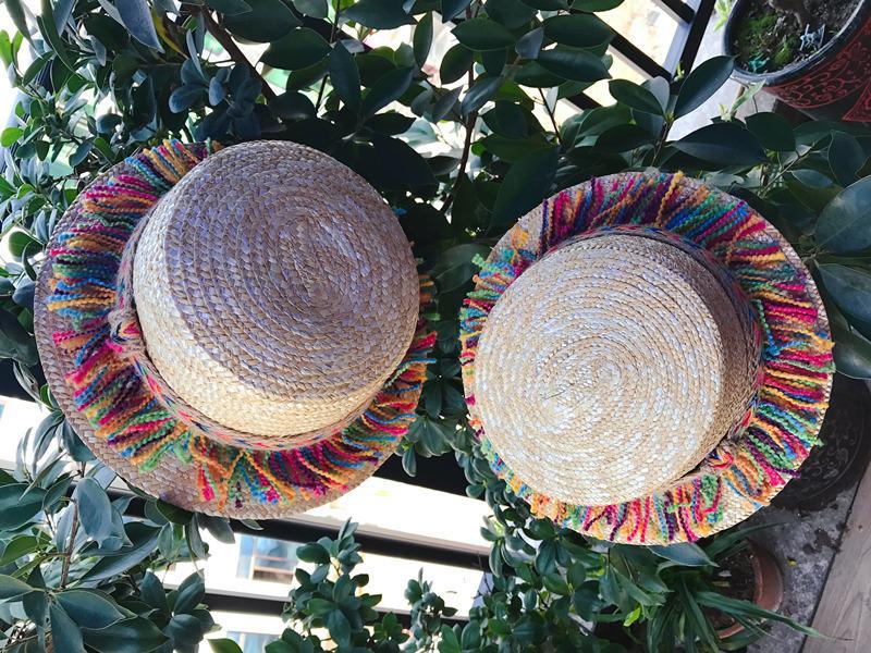 Summer Hand-Woven Bohemian Straw Parent-Child Sun Hat