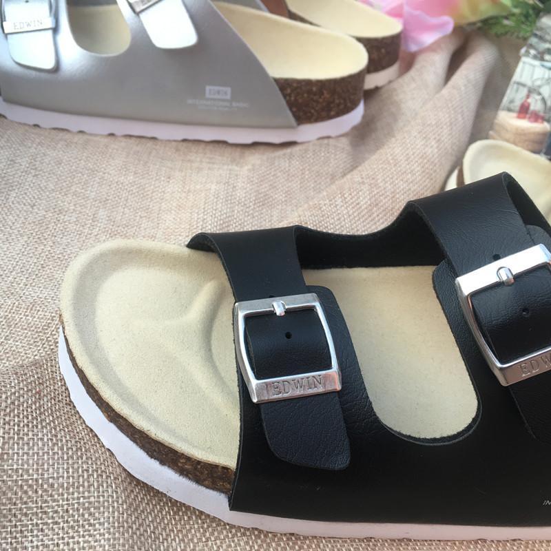 New Summer Casual Comfort Flat Heel Cork Slippers Sandals