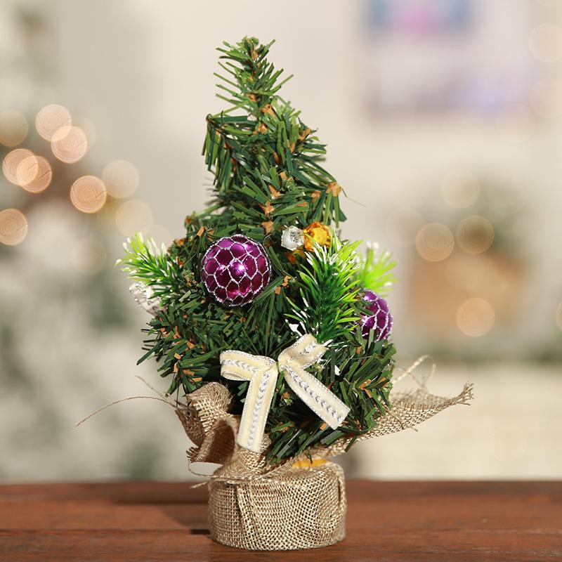 Mini Artificial Christmas Tree Christmas Desk Decoration