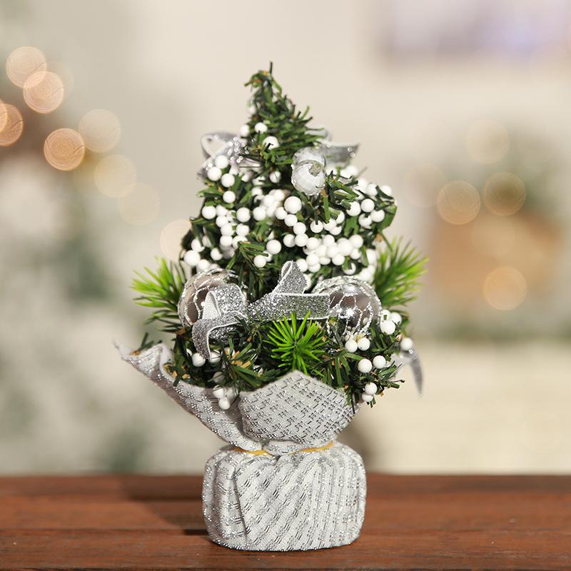 Mini Artificial Christmas Tree Christmas Desk Decoration