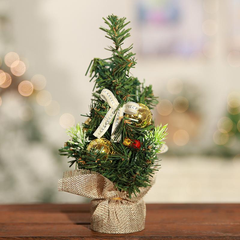 Mini Artificial Christmas Tree Christmas Desk Decoration