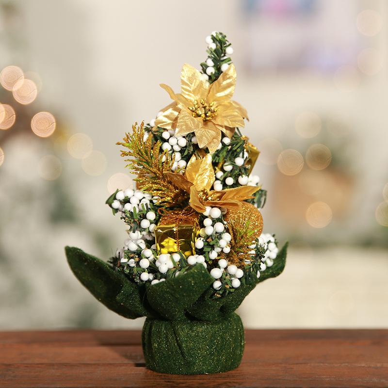 Mini Artificial Christmas Tree Christmas Desk Decoration