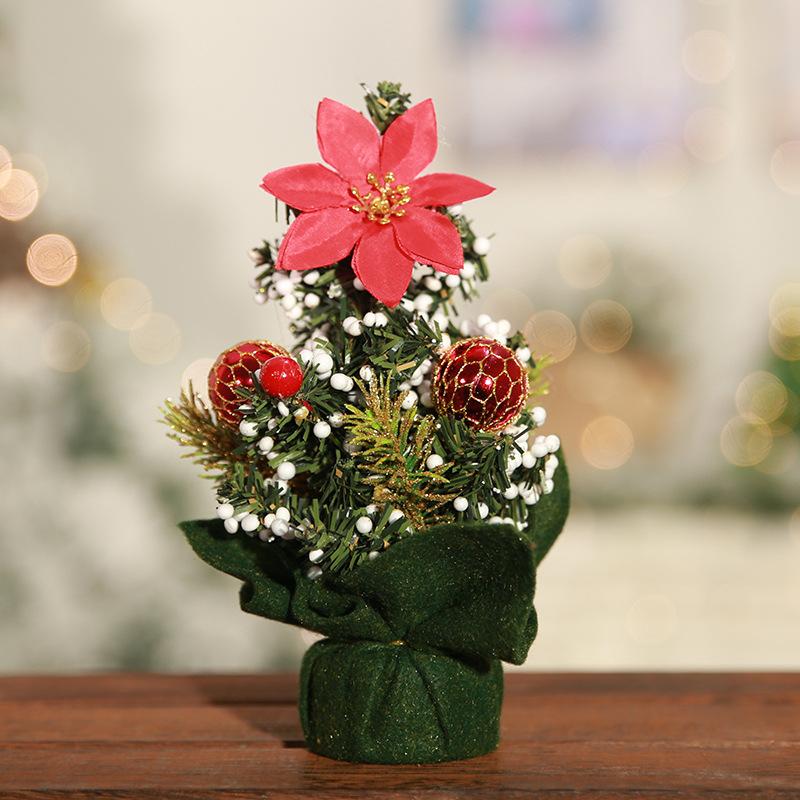 Mini Artificial Christmas Tree Christmas Desk Decoration