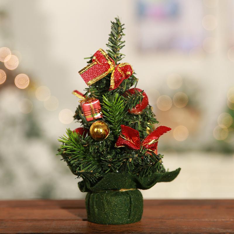 Mini Artificial Christmas Tree Christmas Desk Decoration