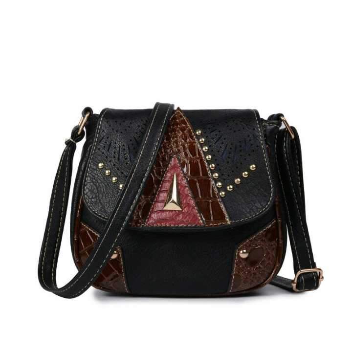 Boho Fashion Mini PU Rivet Shoulder Bag