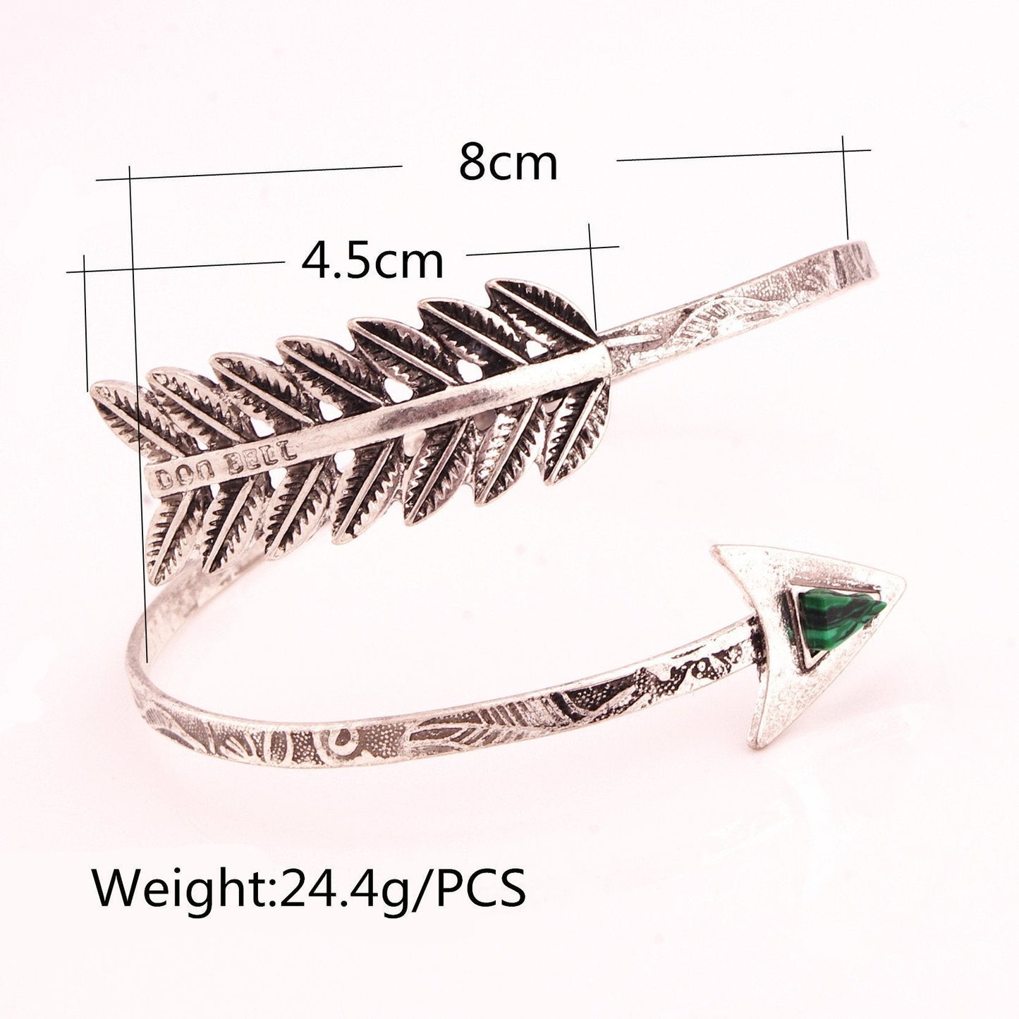 Retro fashion exaggerated gem cupid arrow ladies bracelet arm ring