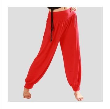 Yoga pants modal bloomers women's sports pants fitness body clothing loose