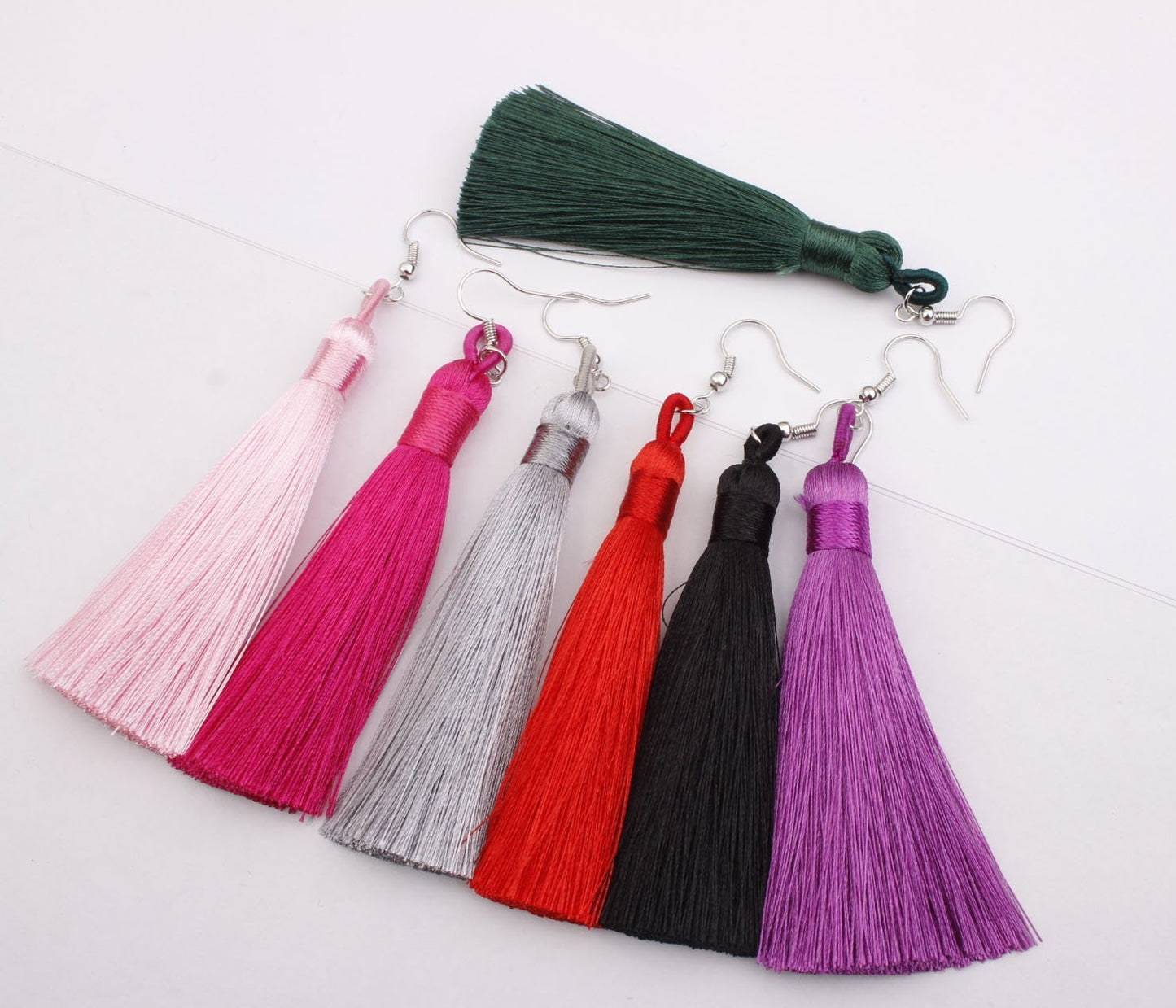 Bohemian Multicolor Tassel Accessories Earrings