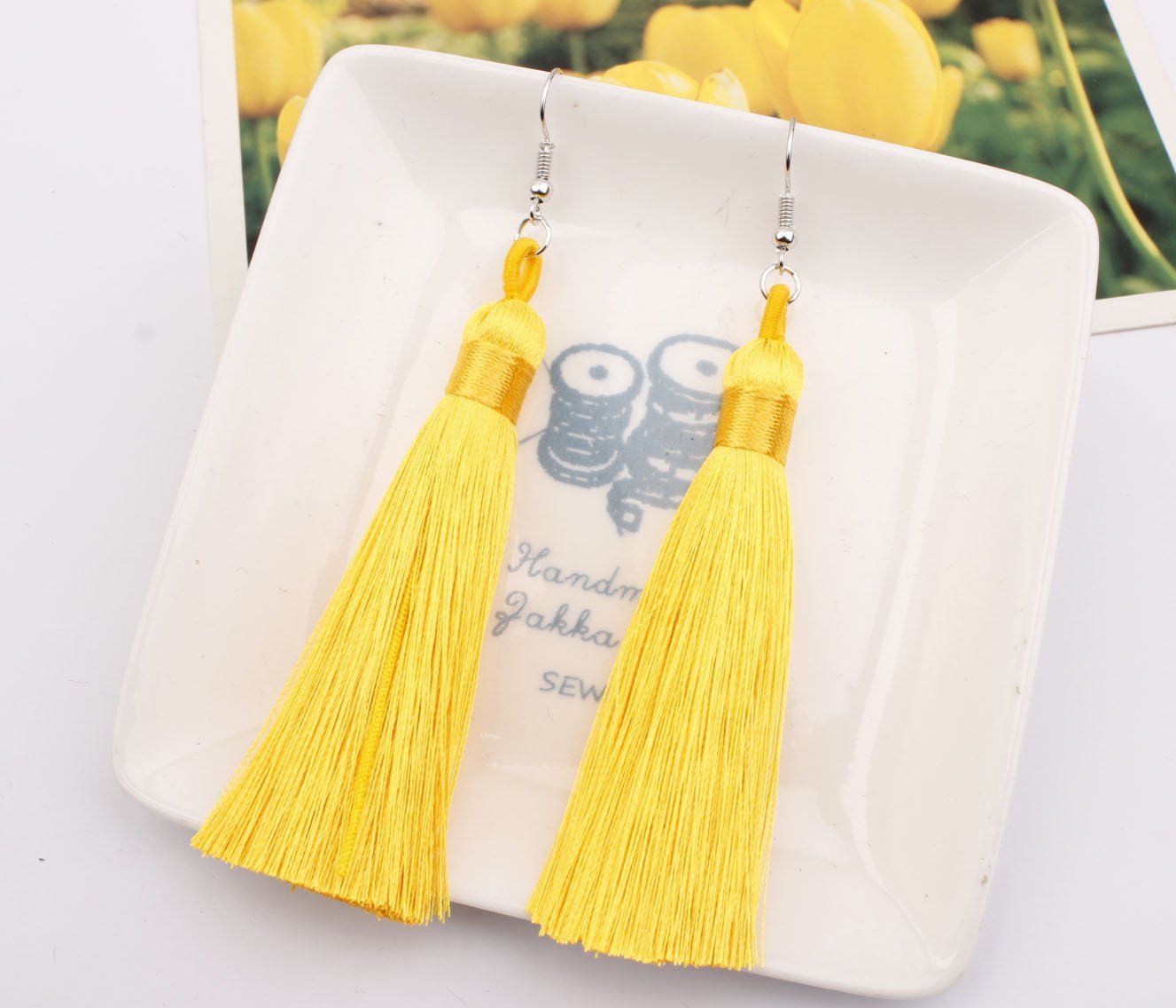 Bohemian Multicolor Tassel Accessories Earrings