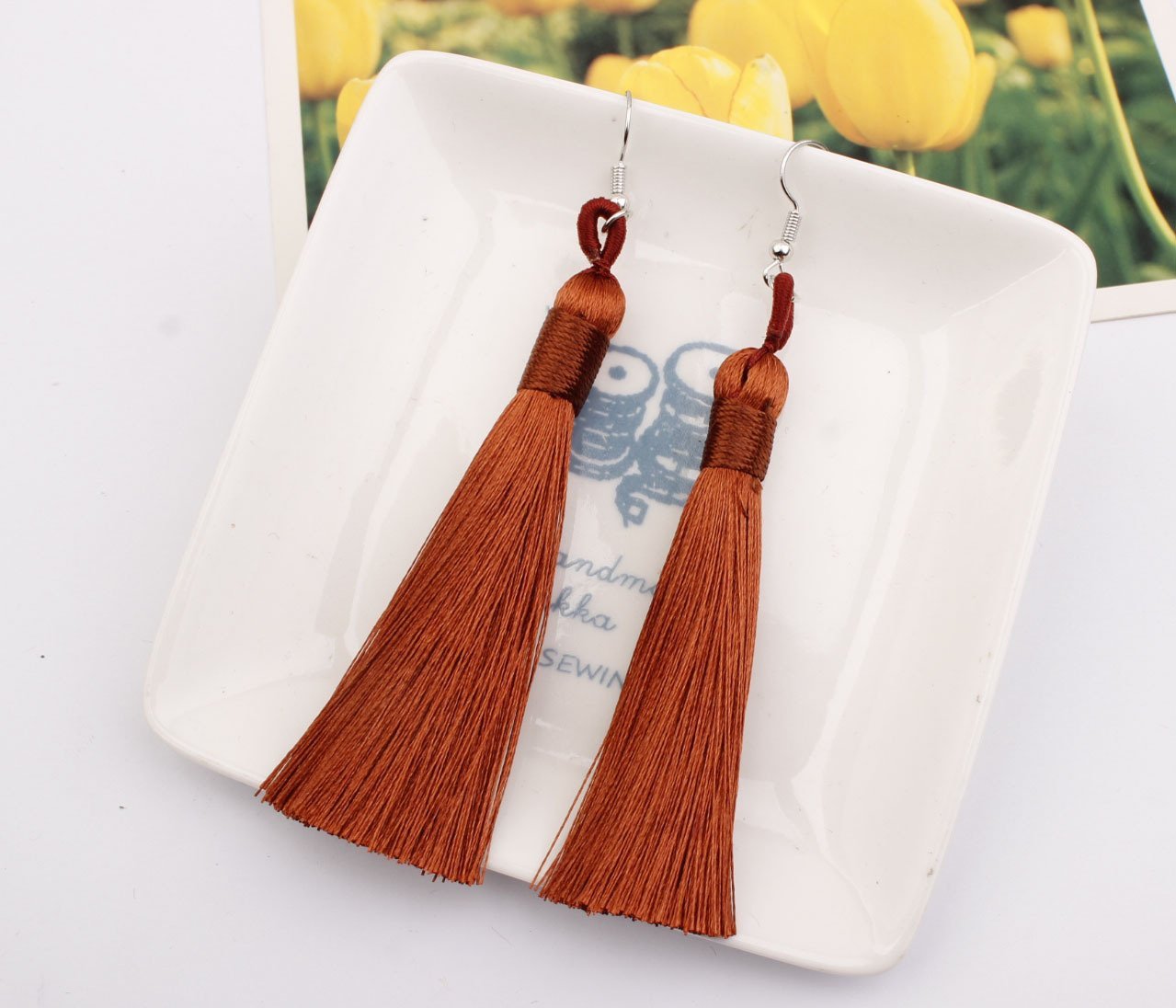 Bohemian Multicolor Tassel Accessories Earrings