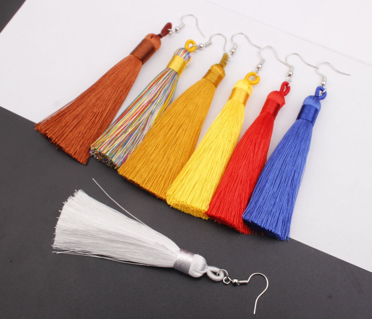 Bohemian Multicolor Tassel Accessories Earrings