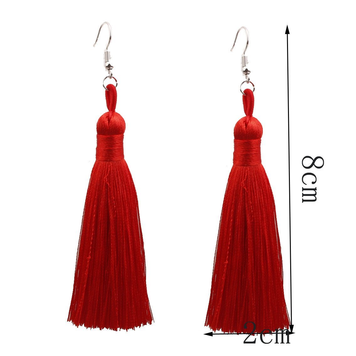 Bohemian Multicolor Tassel Accessories Earrings