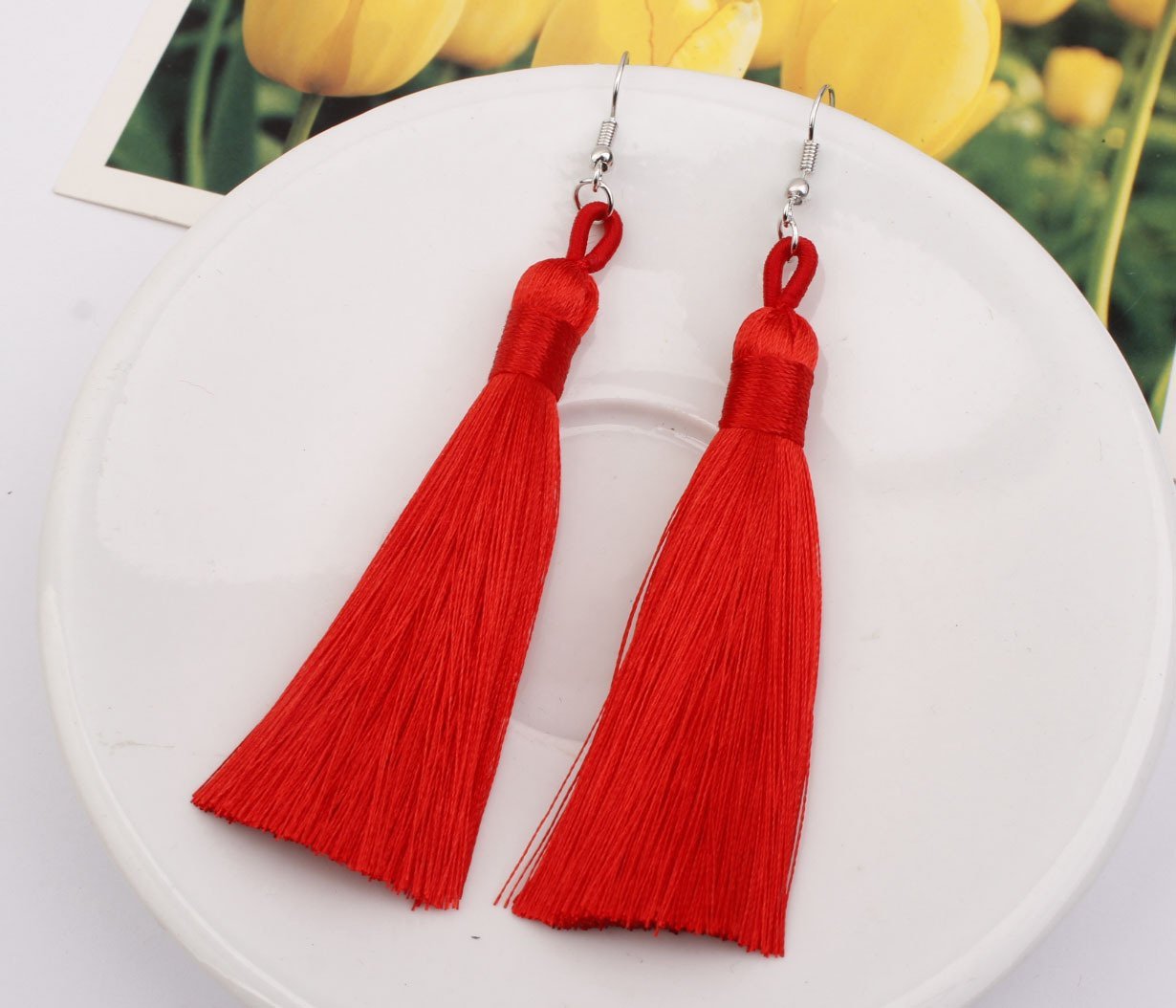 Bohemian Multicolor Tassel Accessories Earrings