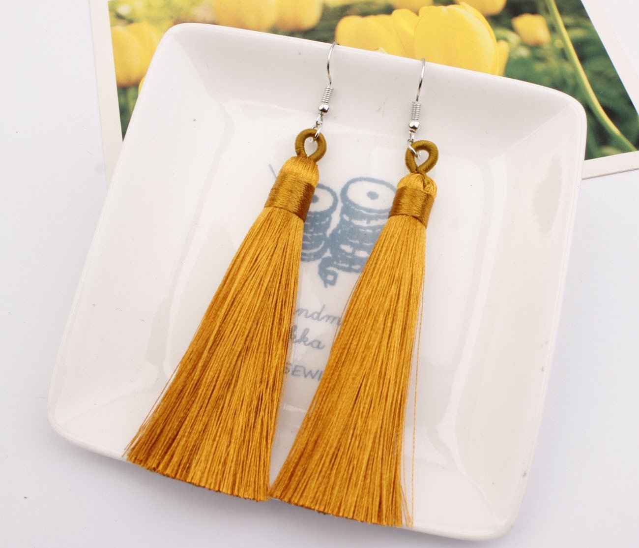 Bohemian Multicolor Tassel Accessories Earrings