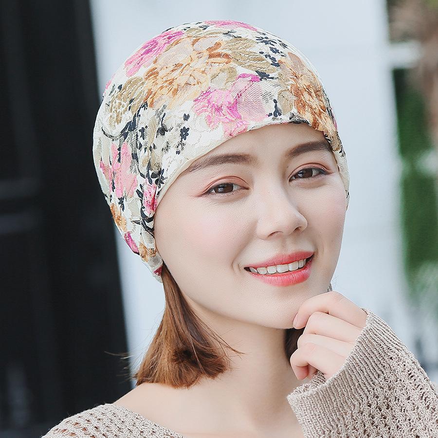 Boho Lace Floral Double-layer Casual Outdoor Hat