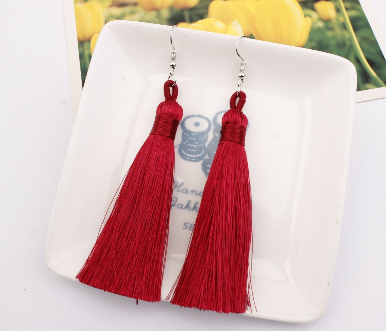 Bohemian Multicolor Tassel Accessories Earrings