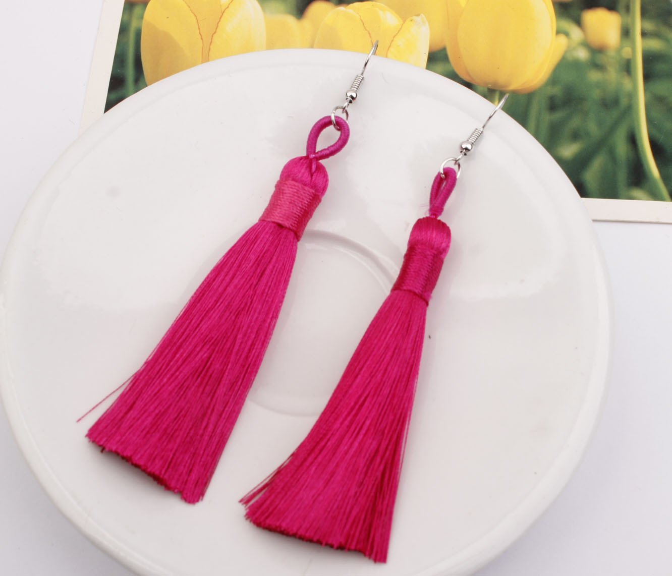 Bohemian Multicolor Tassel Accessories Earrings