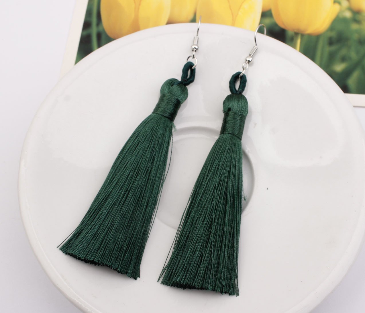 Bohemian Multicolor Tassel Accessories Earrings