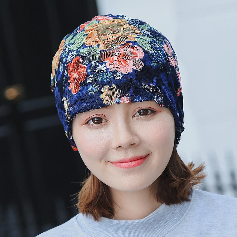 Boho Lace Floral Double-layer Casual Outdoor Hat