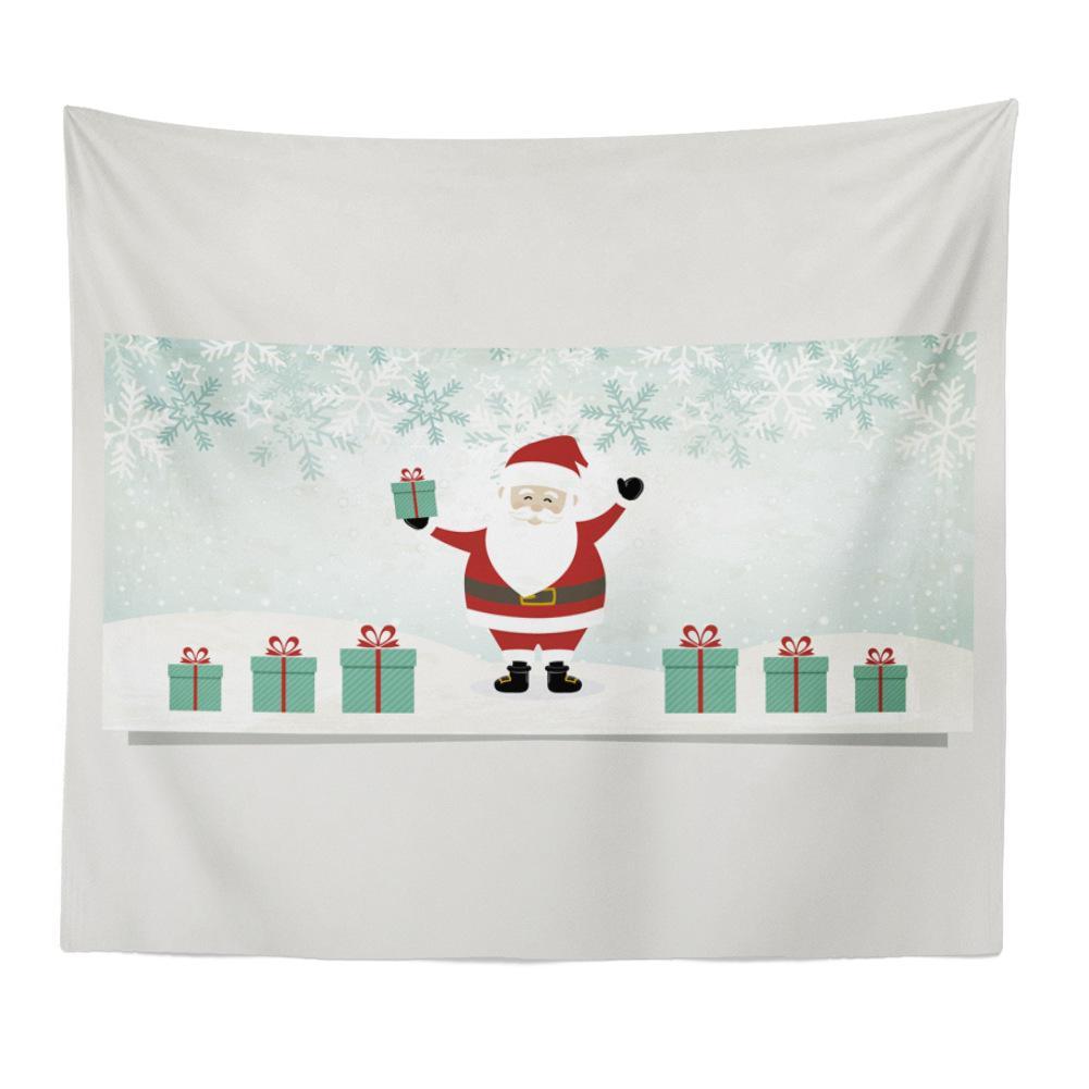 New Christmas Series Santa Pattern Tapestry