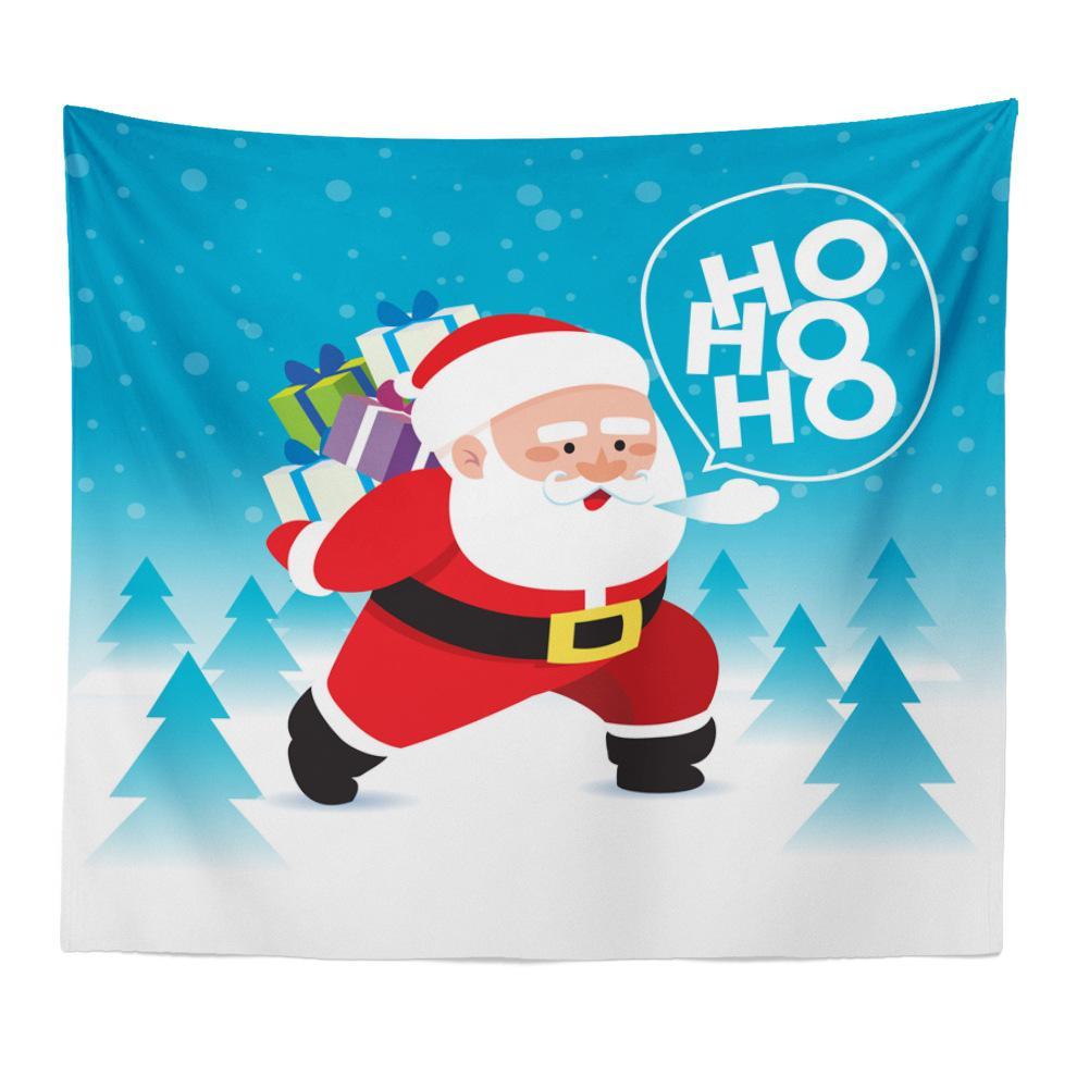 New Christmas Series Santa Pattern Tapestry