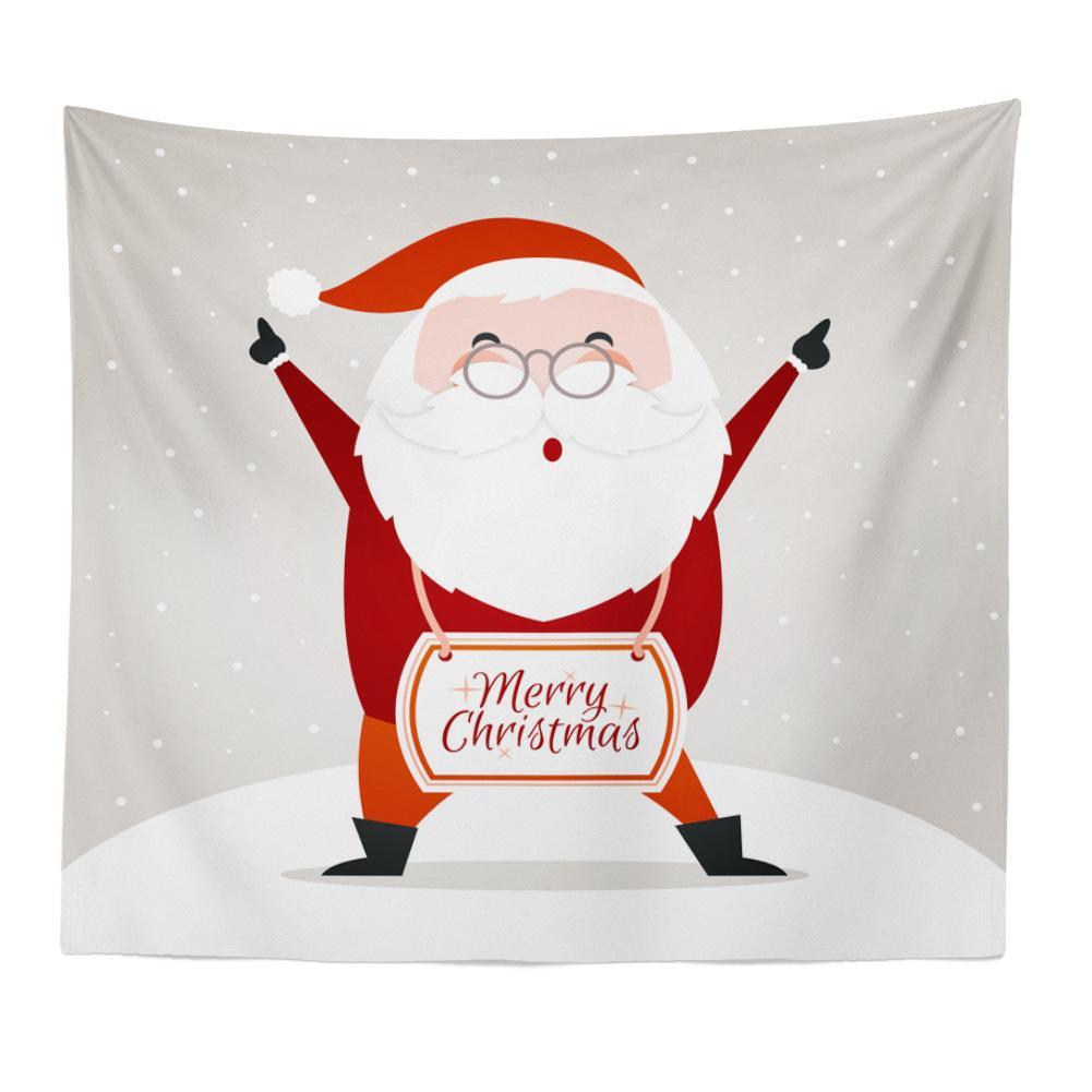 New Christmas Series Santa Pattern Tapestry