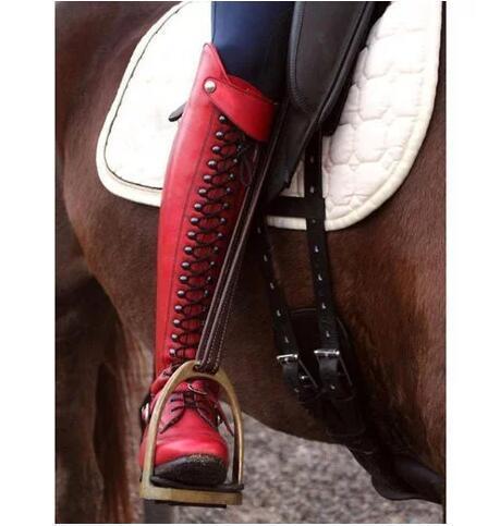 Low Heel Solid Color Winter High Riding Boots