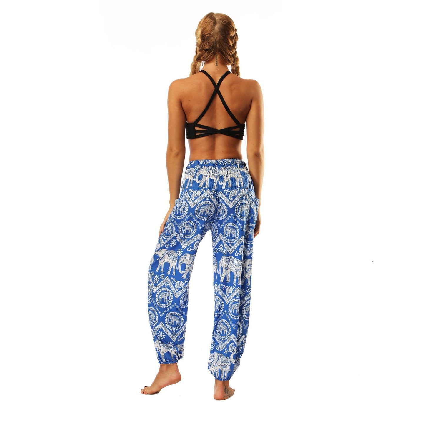 Digital Printing Yoga Pants Loose Women's Sports Lantern Pants Belly Dance Casual Yoga Pants 1