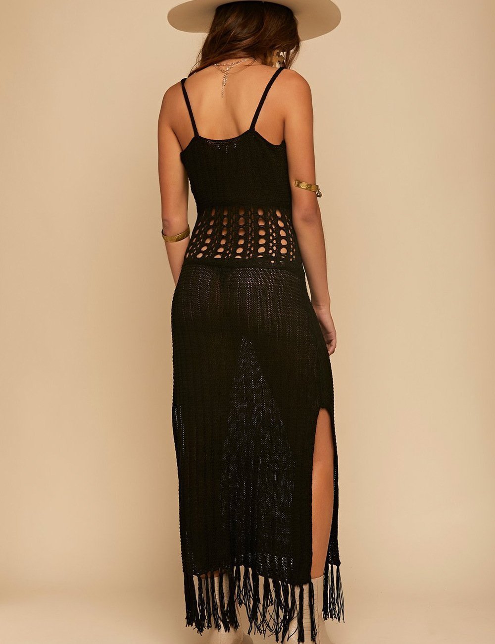 Sleeveless Tassel New Swimwear Beach Bikini Cover Up