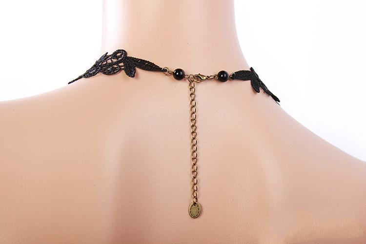 Jewelry Lace Lady Necklace Jewelry Original Black Clavicle Chain