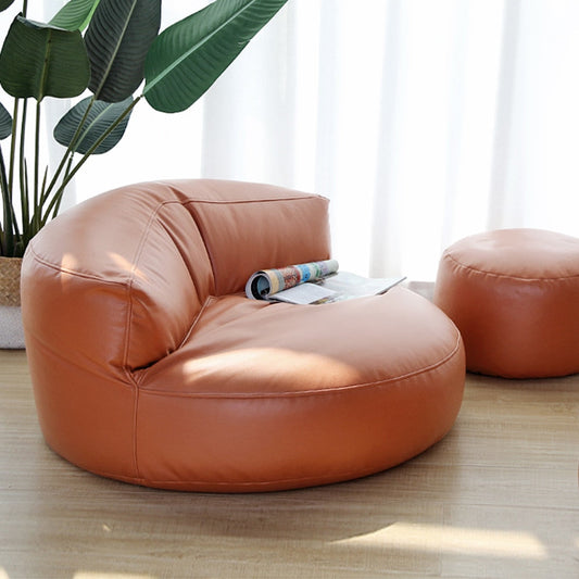 Bean Bag Sofa Set Cover No Filler Single Lazy Sofa Chair Recliner Footrest Stool Floor Seat Corner Ottoman Tatami Pouf